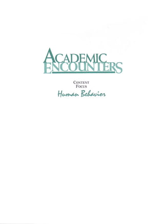 Aj --academic-encounters---human-behaviour