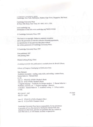 Aj --academic-encounters---human-behaviour