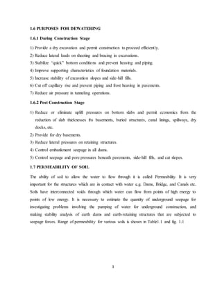 Methods of Dewatering | DOCX