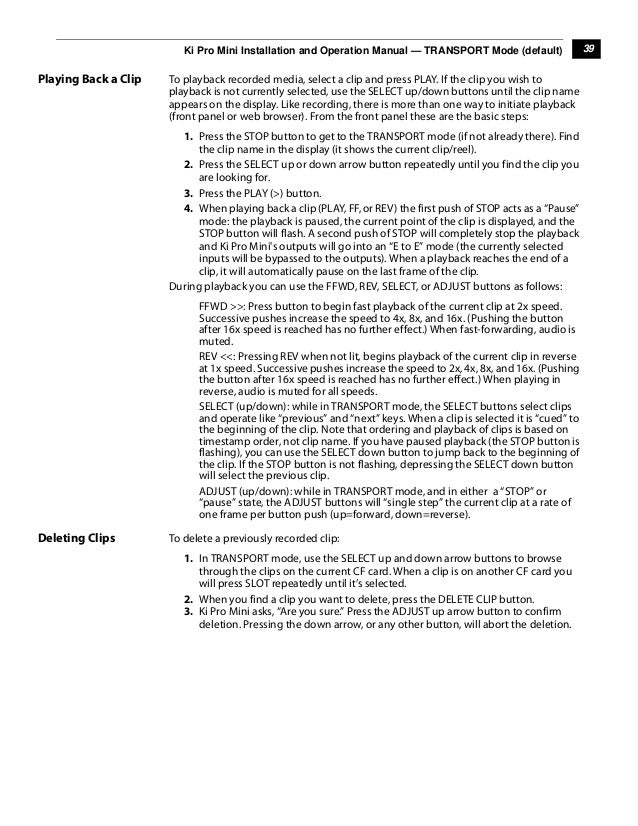 Aja ki pro_mini_manual_v4.1