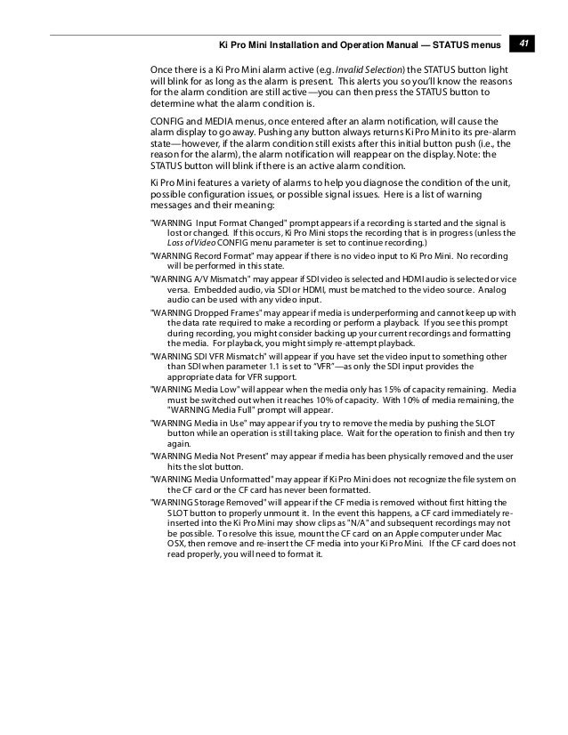 Aja ki pro_mini_manual_v4.1