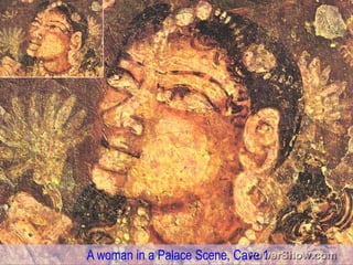 A woman in a Palace Scene, Cave 1<br />