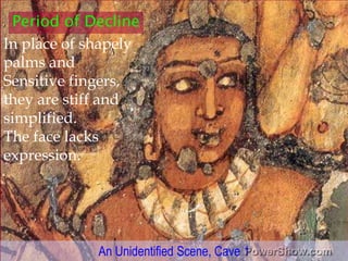 Period of Decline<br />In place of shapely <br />palms and <br />Sensitive fingers,<br />they are stiff and <br />simplifi...