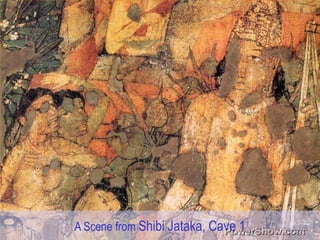 A Scene from Shibi Jataka, Cave 1<br />