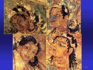 Ajanta Paintings- Appreciation of Mahajanaka Jataka  Composition 