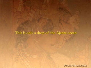 Ajanta Paintings- Appreciation of Mahajanaka Jataka  Composition  Slide 78