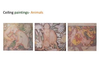 Ceiling paintings- Animals
 