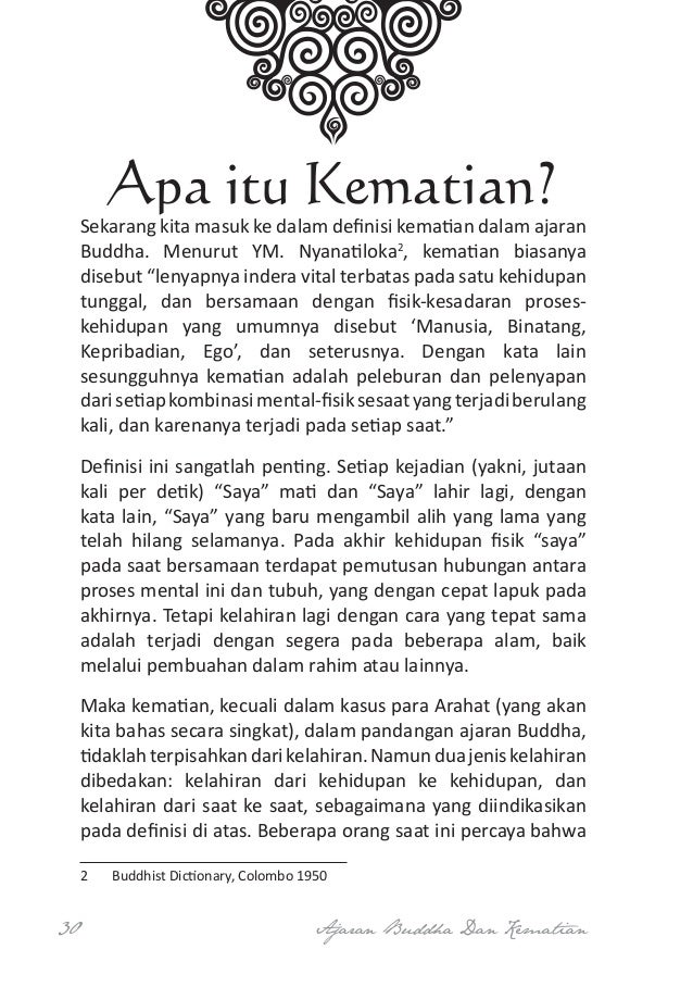 Ajaran Buddha Dan Kematian Apa Itu Kematian Ajaran Buddha Dan Kematian Apa Itu Kematian