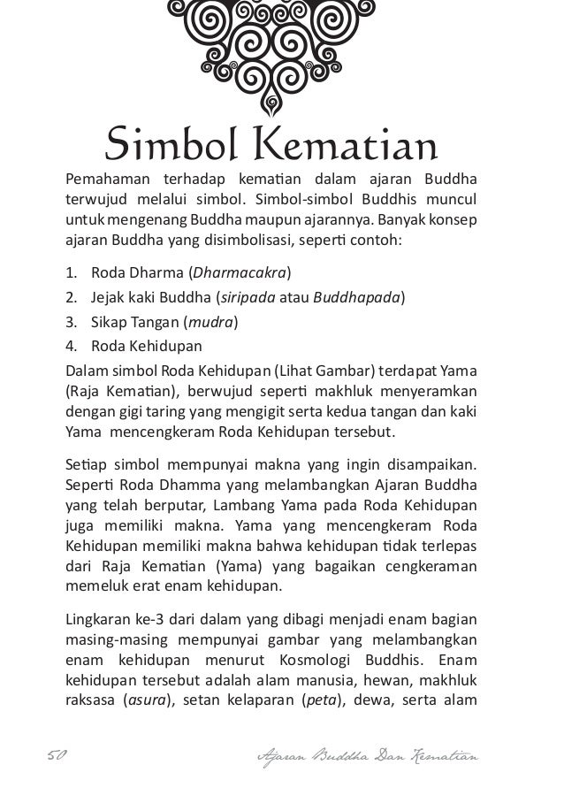 Ajaran Buddha Dan Kematian