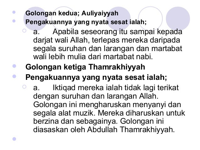 AJARAN SESAT