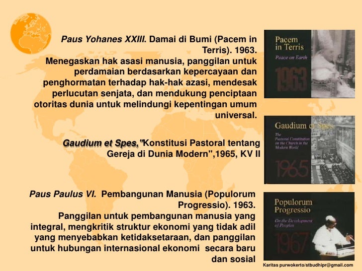 Ajaran sosial gereja Ajaran sosial gereja