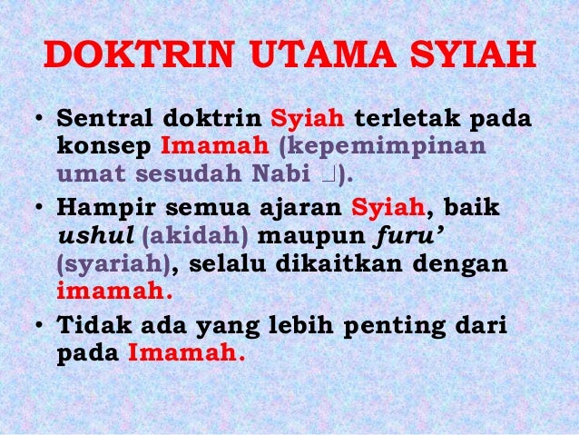 Ajaran Syiah