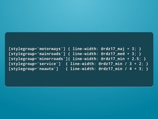 Cartography with TileMill, PostGIS, and OpenStreetMap