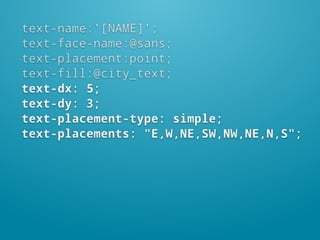Cartography with TileMill, PostGIS, and OpenStreetMap