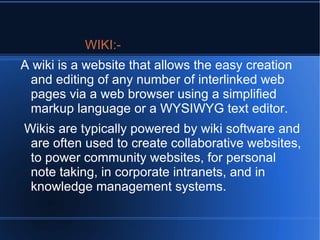 Examples:- The most famous example of RIA is  “Flash”. 