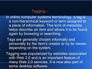 Usage:- The comman usage of web services are clients and servers that communicate over the Hypertext Transfer Protocol (HTTP) protocol used on the web. 