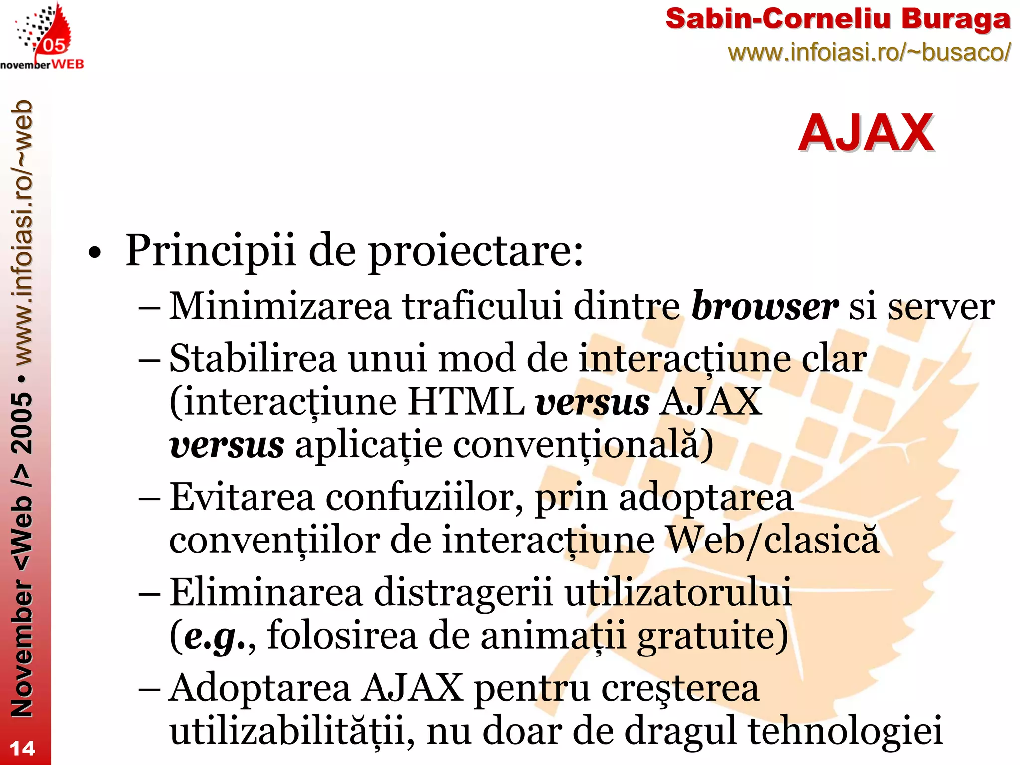 AJAX - back to the future