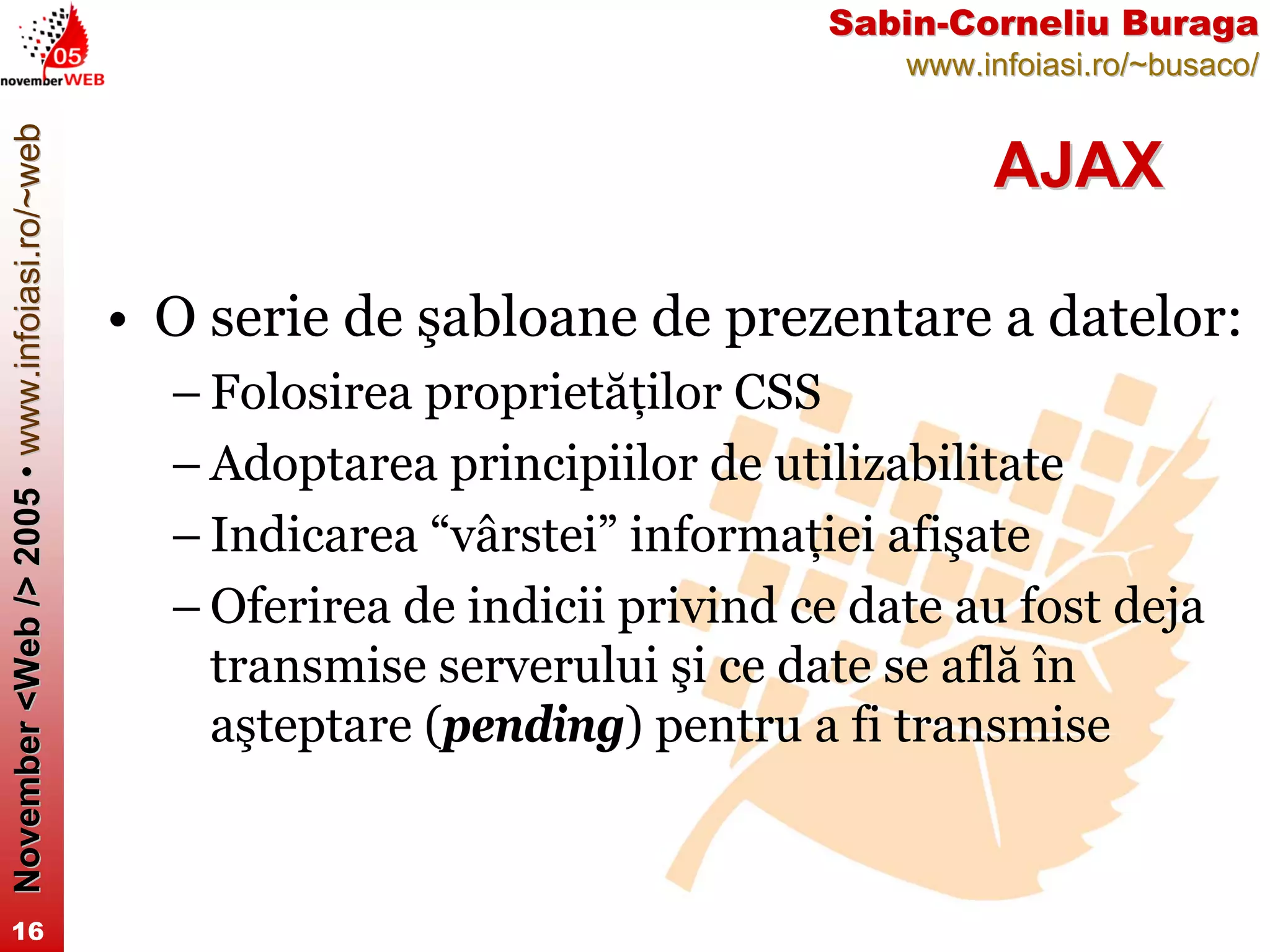 AJAX - back to the future