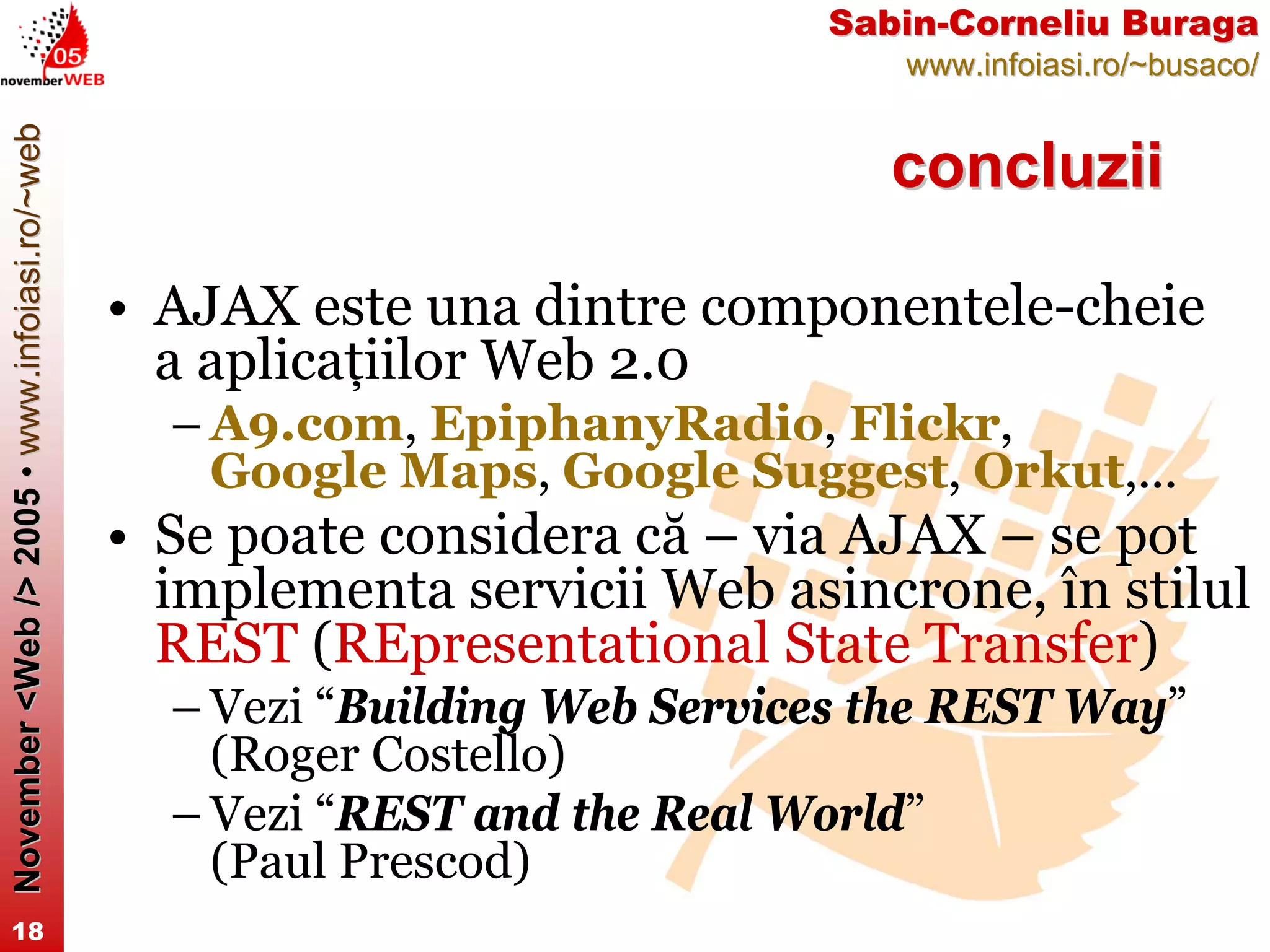 AJAX - back to the future