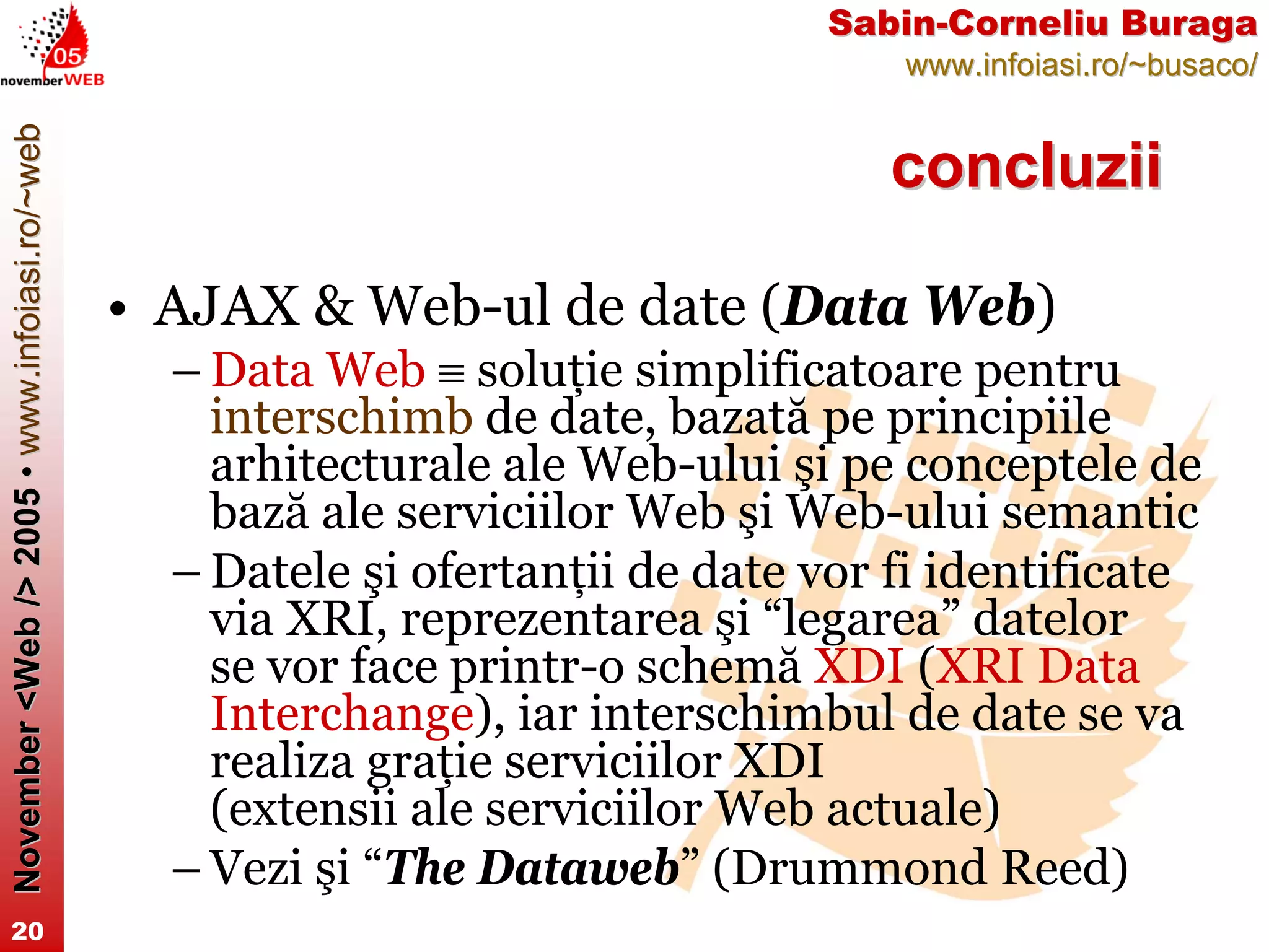 AJAX - back to the future