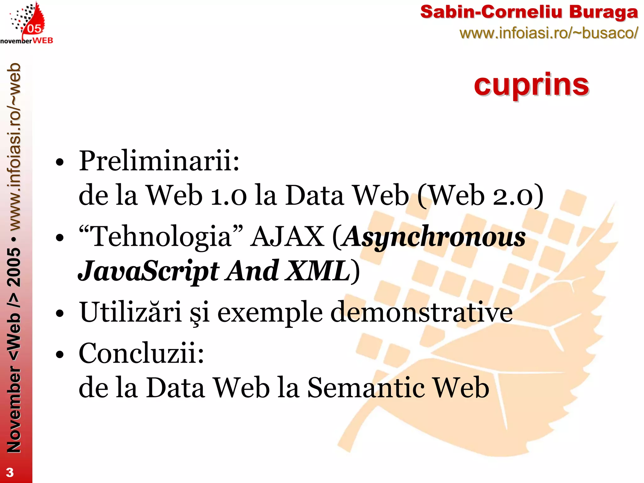 AJAX - back to the future