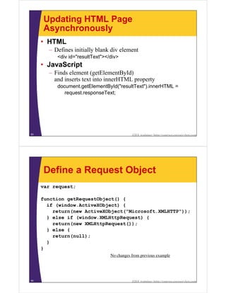 Ajax basics | PDF