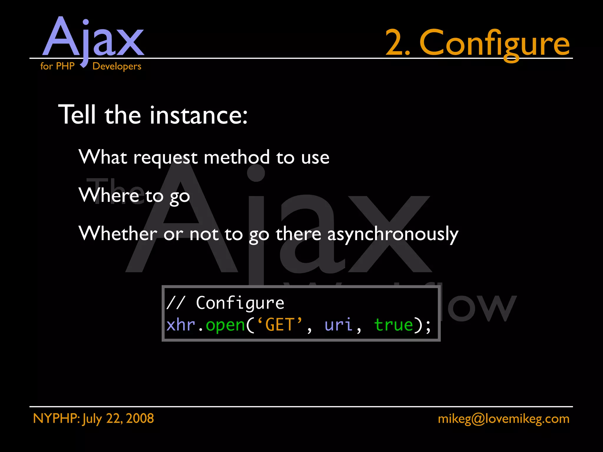 Ajax for PHP Developers