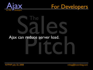 Ajax for PHP Developers