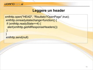 Ajax - Presente e futuro delle applicazioni web
