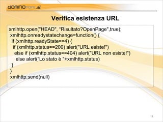 Ajax - Presente e futuro delle applicazioni web