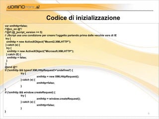 Ajax - Presente e futuro delle applicazioni web