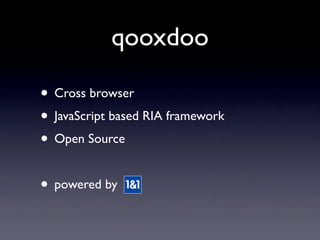Ajax In Action 2008 - Gui Development With qooxdoo