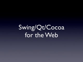 Ajax In Action 2008 - Gui Development With qooxdoo