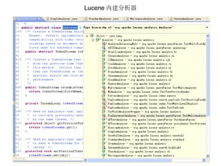 Lucene 内建分析器 