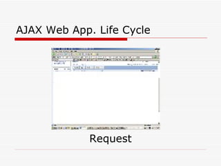 AJAX Web App. Life Cycle Request 