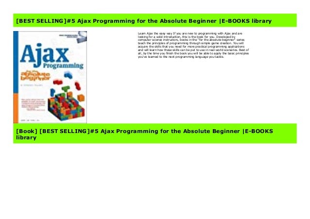 [BEST SELLING]#5 Ajax Programming for the Absolute Beginner |E-BOOKS ...