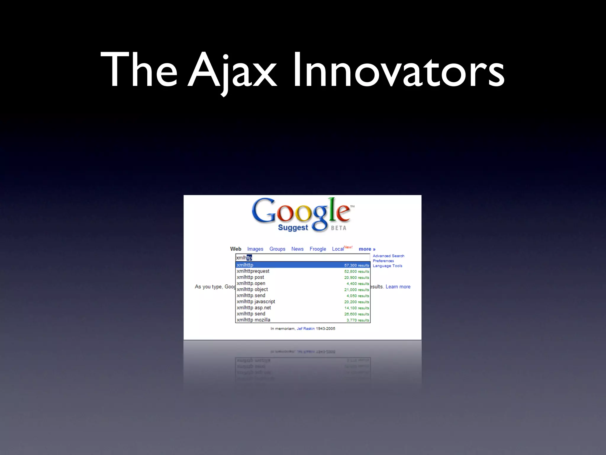 The Ajax Innovators
 