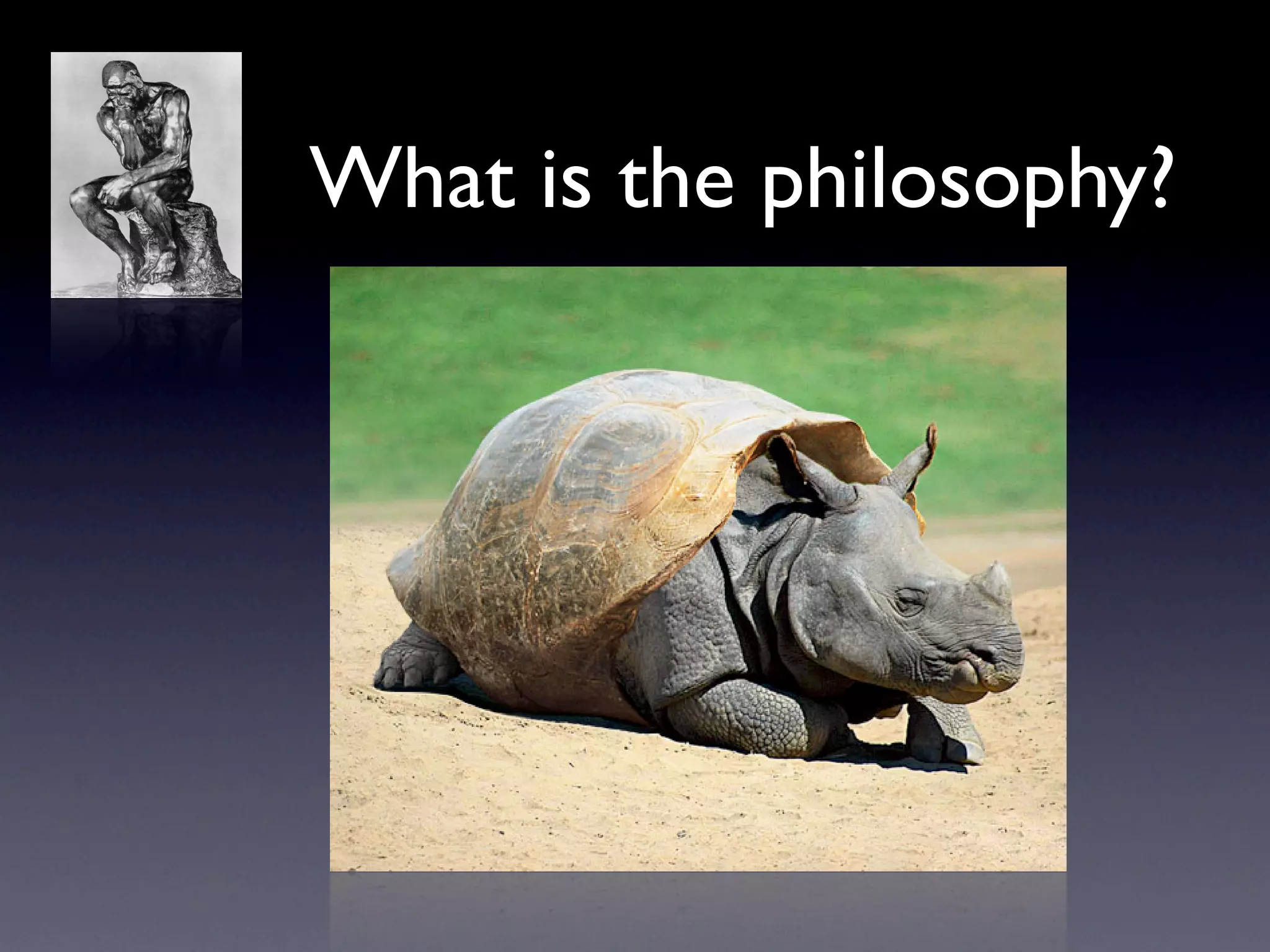 What is the philosophy?
 