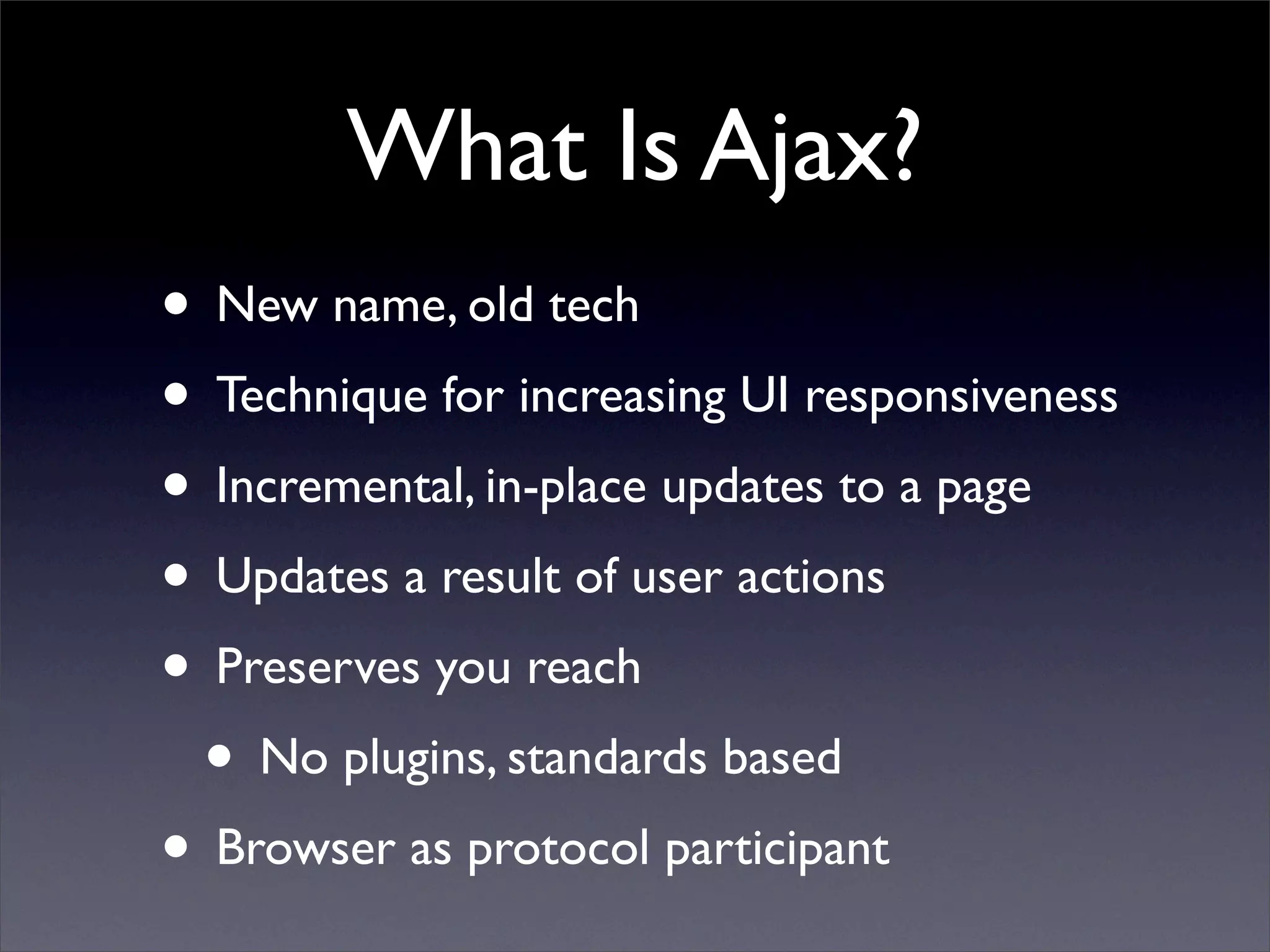 Ajax Tutorial