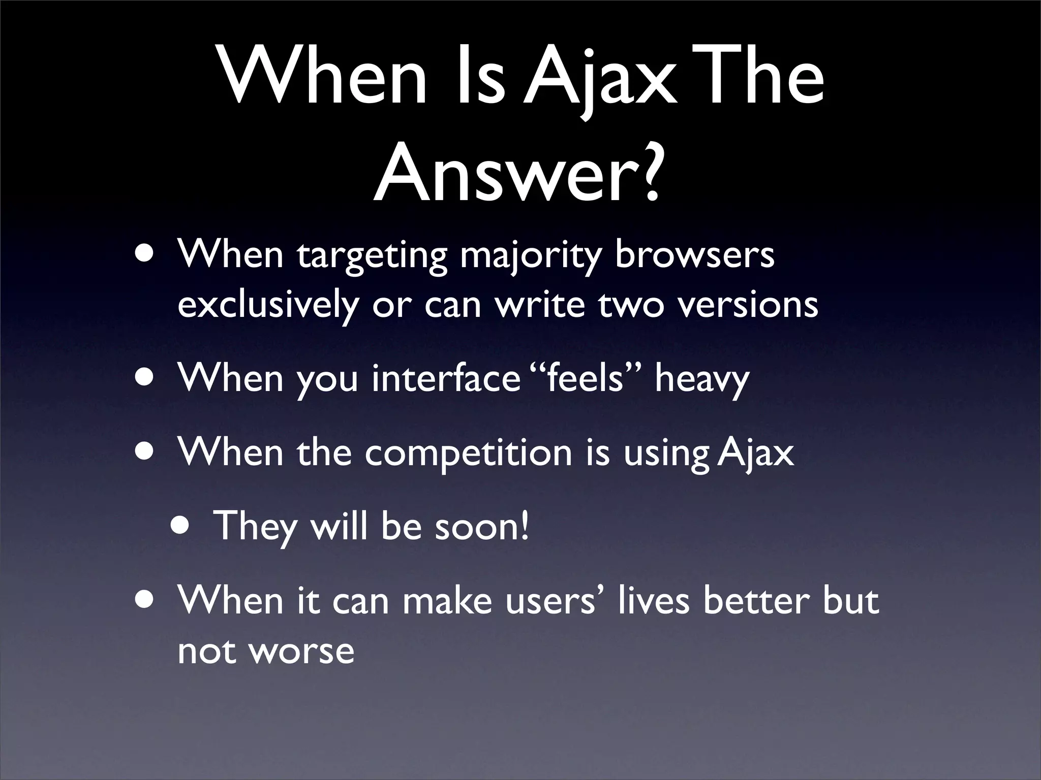 Ajax Tutorial