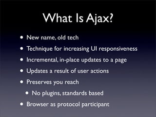 Ajax Tutorial