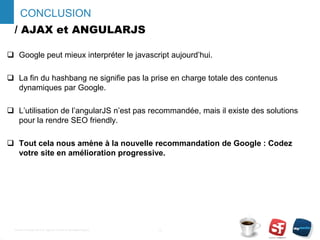 Google : Prise en charge de l'Ajax et de l'Angular JS