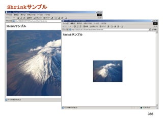 Shrinkサンプル




             386
 