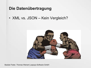 Die Datenübertragung XML vs. JSON – Kein Vergleich? 