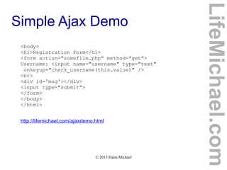 Ajax Jump Start Slide 10