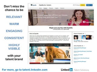 5 Secrets for a Competitive Recruiting Advantage on LinkedIn | Webcast