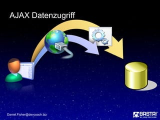 AJAX Datenzugriff
Daniel.Fisher@devcoach.biz
 