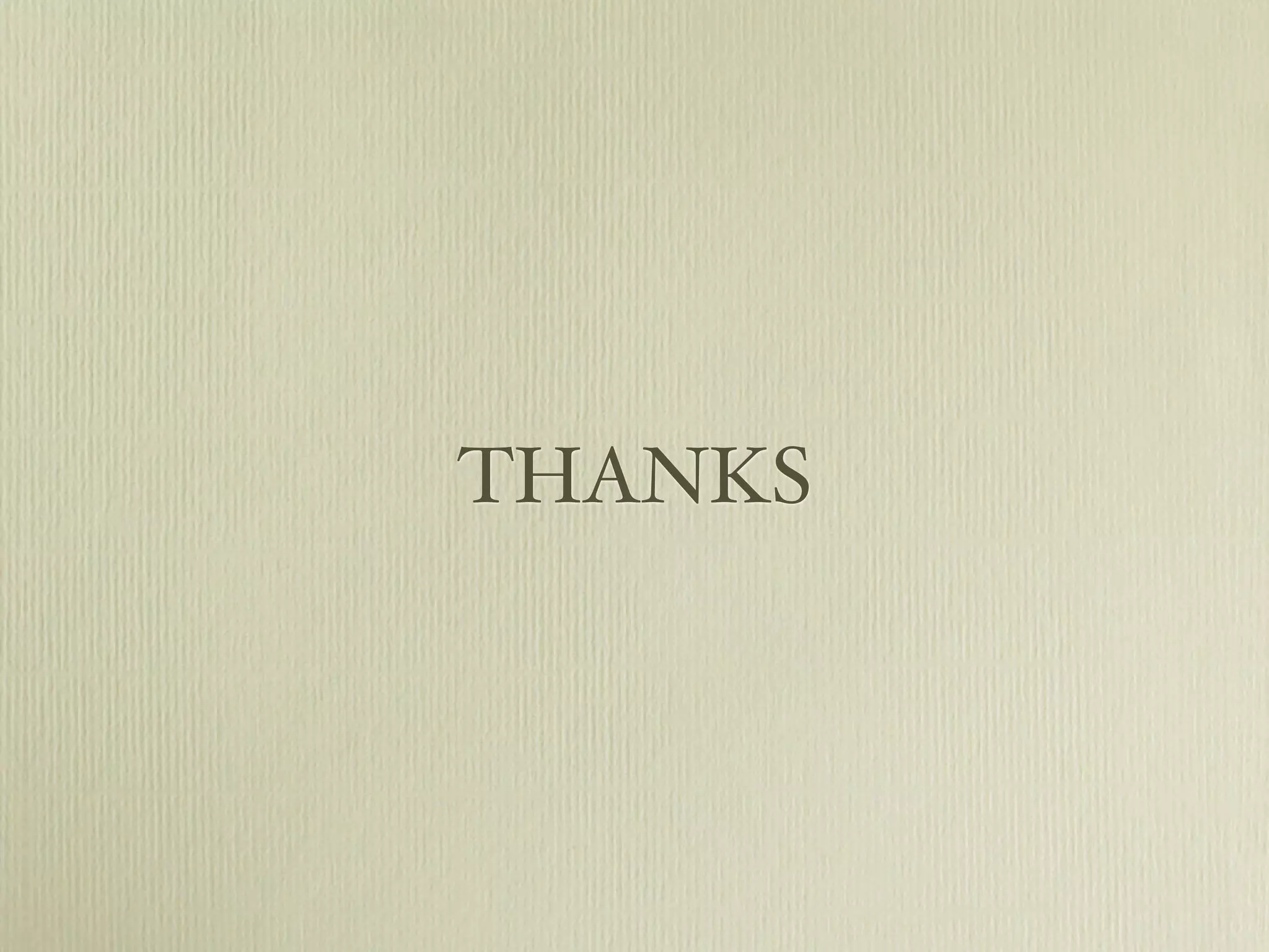 THANKS
 