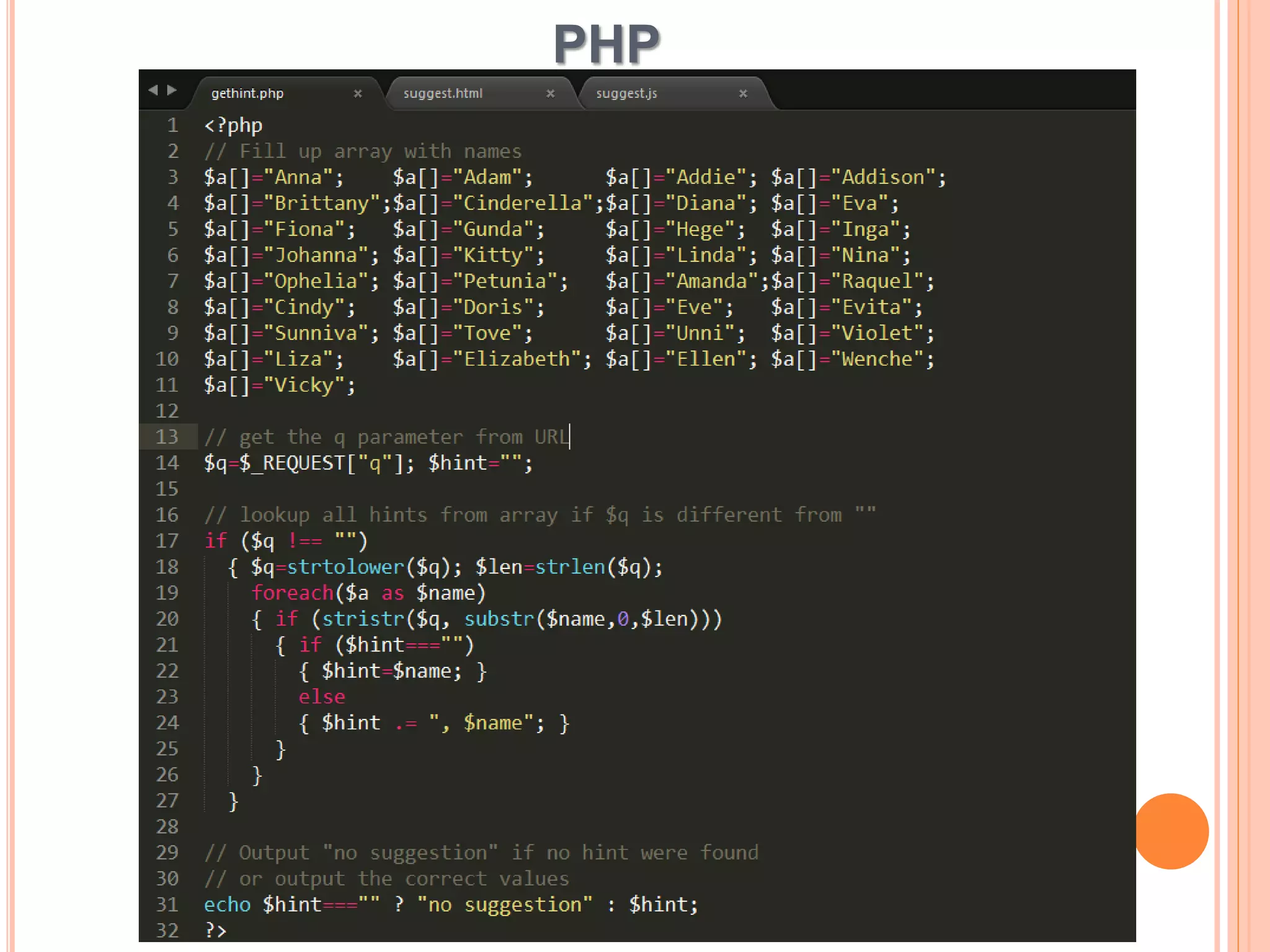 PHP 
 