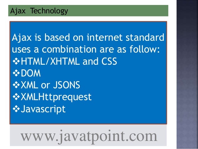 What is Ajax technology?